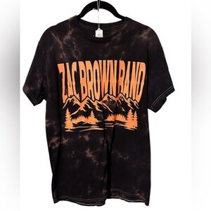 Zac Brown Band Tie-Dye T-Shirt. EUC